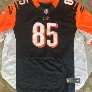 NFL Black and White Jersey with Number 56